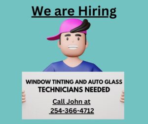 Experienced window tinting and auto glass technician (1)